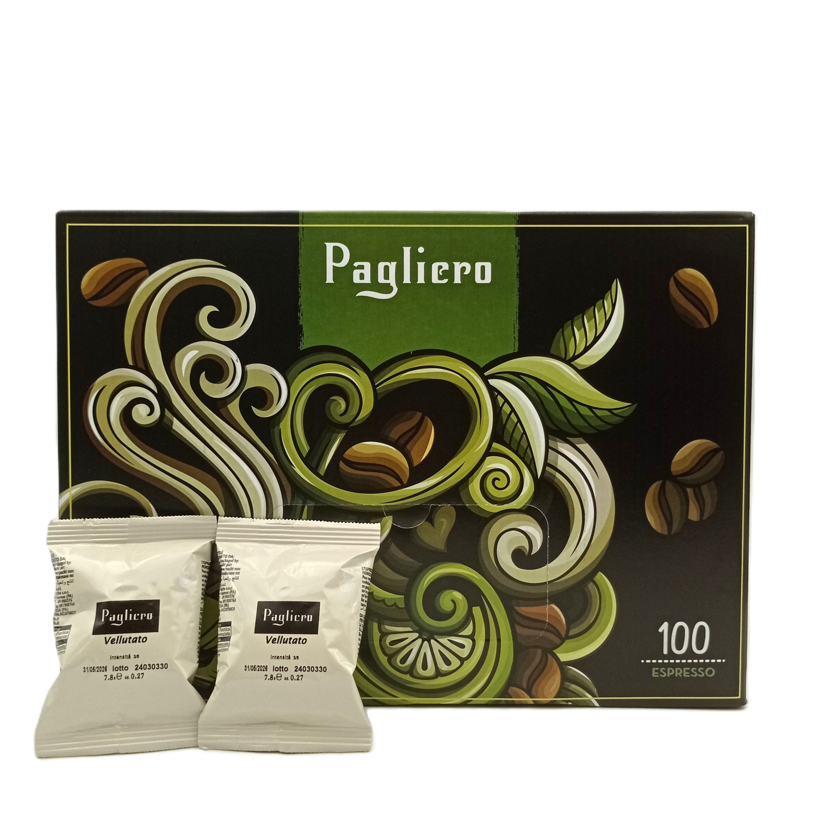 Pagliero Vellutato 100 capsule