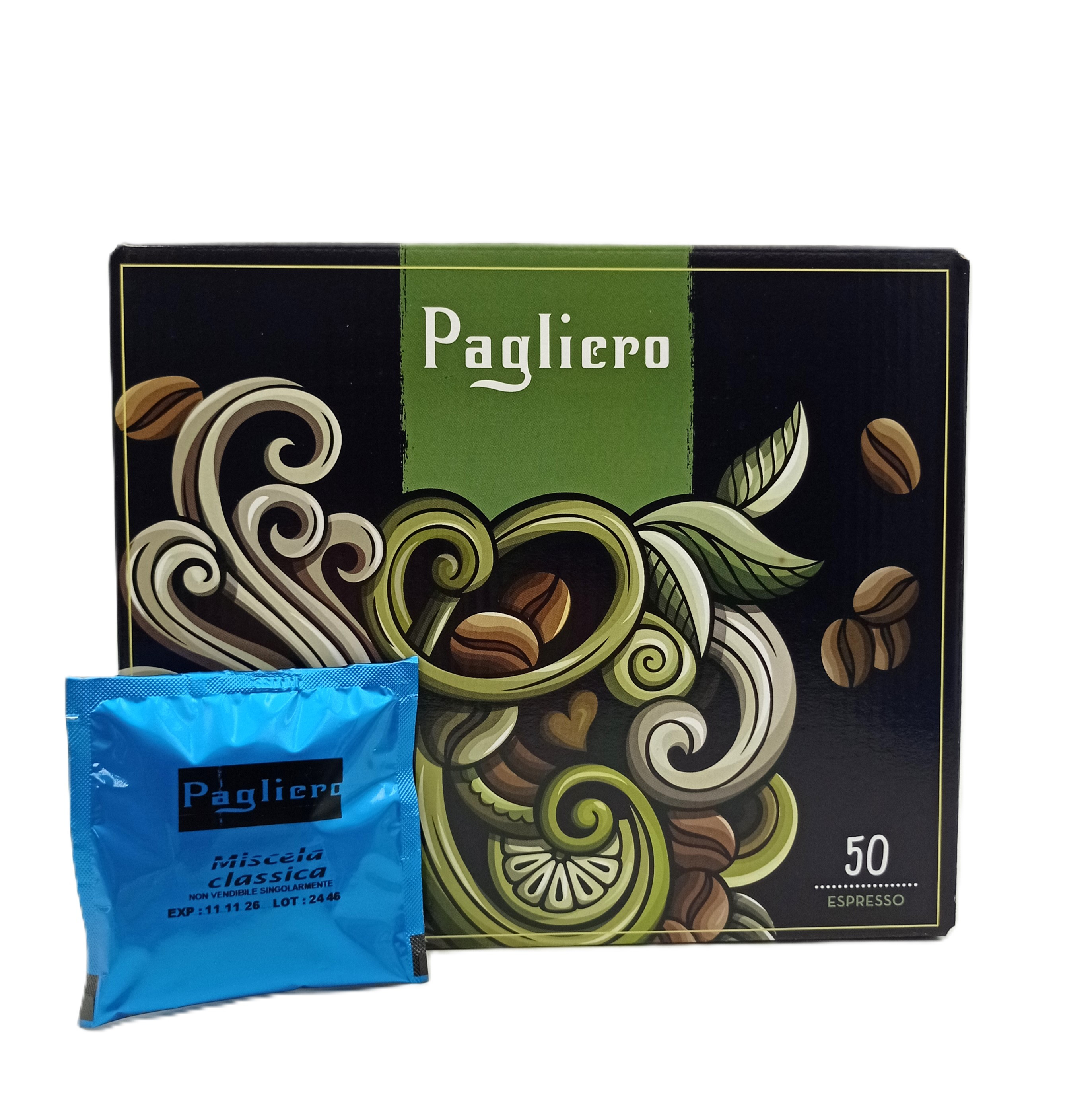 Pagliero Carta Classica 50 cialde