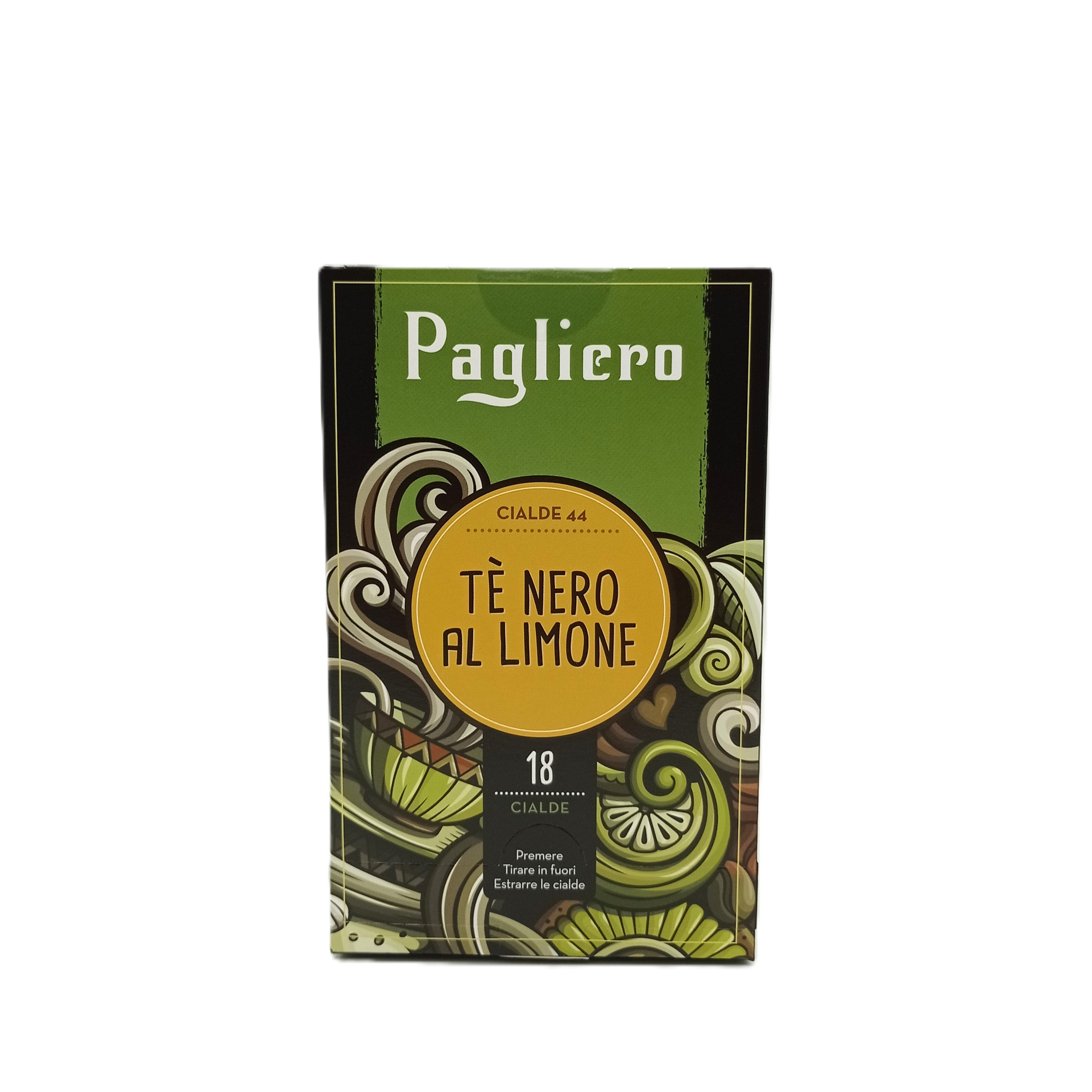 Pagliero Tè Nero al Limone 18 cialde