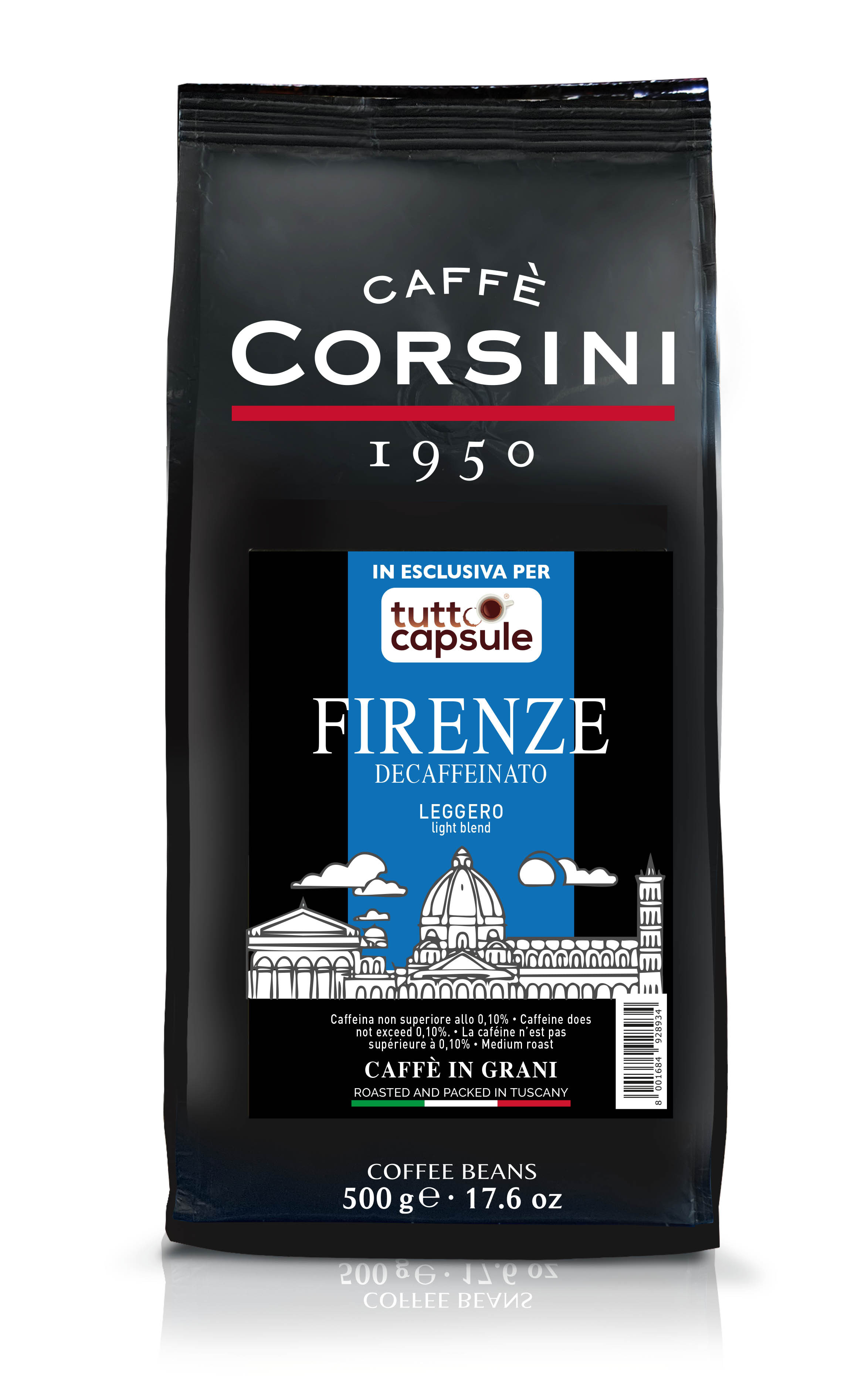 Caffè Corsini Firenze Dek 500 gr